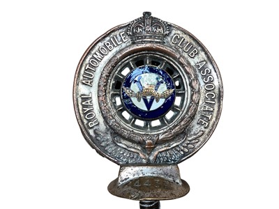 Lot 2163 - Australian interest- vintage Royal Automobile Club Associate Club of Victoria badge, numbered 4432, by Angus & Cootel, Sydney.