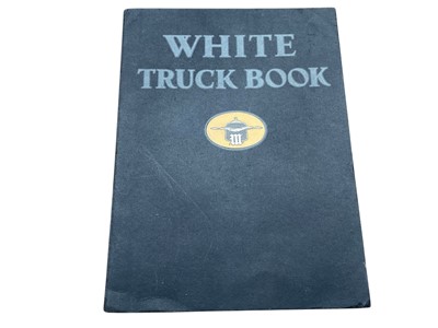 Lot 2171 - Scarce 1917 White Commercial Vehicle catalogue, containing many photographs of truck bodies.