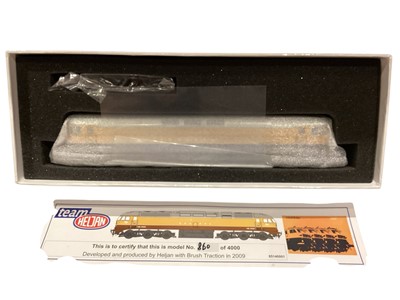 Lot 1764 - Hejan OO Gauge Limited Edition 860/4000 Ketrel locomotive HS4000, boxed 84040001 and Limited Edition 1821/2000 BR green English Electric DP2, boxed 40101 (2).