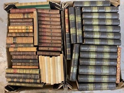 Lot 1375 - Two boxes of decorative bindings. (2 boxes)