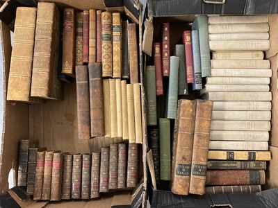 Lot 1379 - Two boxes of decorative bindings