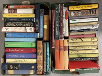 Lot 1374 - Two boxes of Folio Society publications