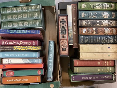 Lot 1376 - Two boxes of Folio Society publications