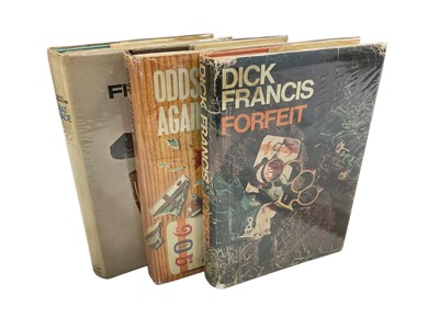 Lot 1394 - Dick Francis, three first editions with dust jackets