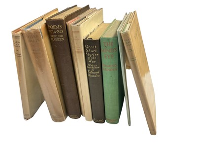 Lot 1640 - Edmund Blunden publications