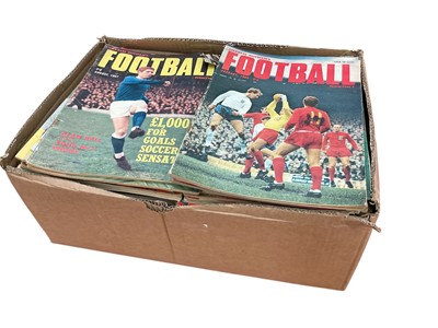 Lot 1240 - Collection of Charles Buchan football magazines from the 1950s and 60s. Approx 100