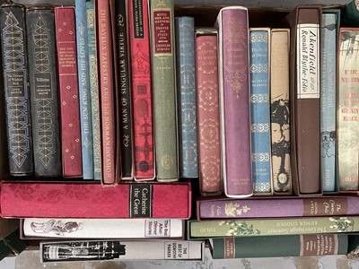 Lot 1420 - A box of Folio Society books