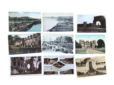Lot 1252 - Selection of real photographic and other postcards, various subjects plus selection of family photos, sports day, school plays and others, all periods