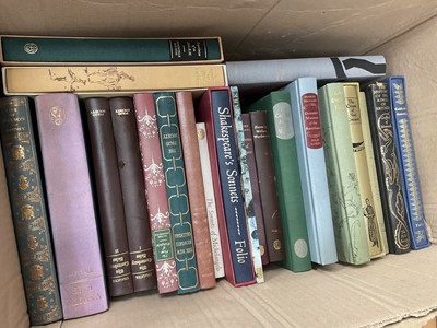 Lot 1469 - An extensive collection of Folio society books, three boxes