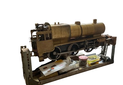 Lot 2572 - Live steam engine, scratch built by John Hutchinson of Boxford
