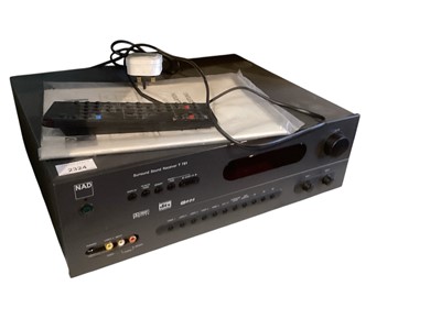 Lot 2324 - NAD Surround Sound Receiver T 751 with remote and owner's manual