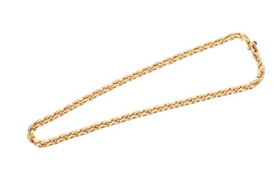 Lot 683 - 18ct gold necklace