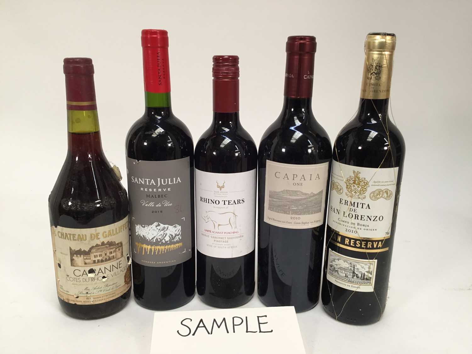Lot 62 - Sixteen bottles, New World reds and others, vintages 2000s onwards
