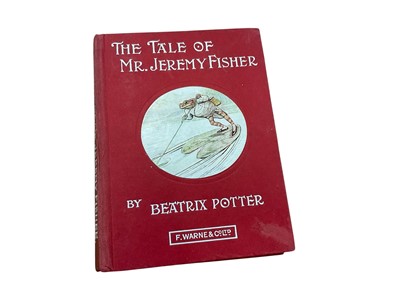 Lot 1636 - Beatrix Potter - Tale of Mr Jeremy Fisher, an early edition and other Beatrix Potter