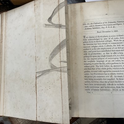 Lot 663 - Transactions of the Horticultural Society of London