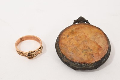 Lot 685 - Gold ring and pocket watch from shipwreck 'General Abbatucci' cargo