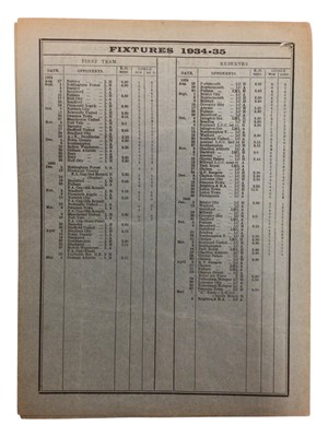 Lot 35 - West Ham v Barnsley March 23rd 1935 Football League Division II