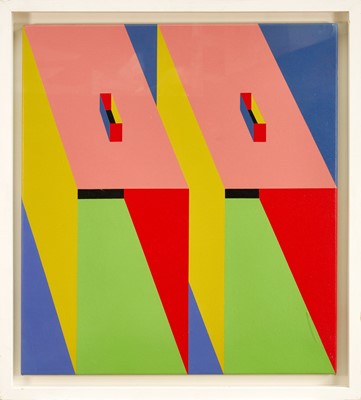 Lot 998 - Ron Sims (1944-2014) oil on canvas