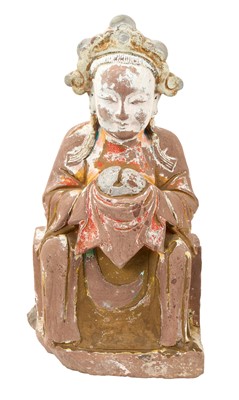 Lot 685 - Large Chinese funerary figure