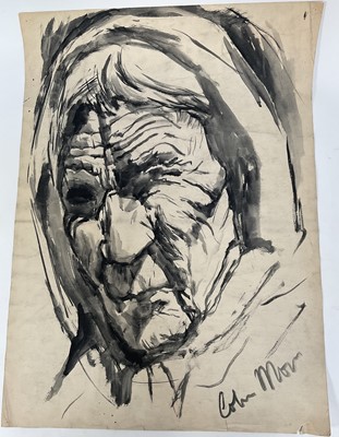 Lot 55 - Colin Moss (1914-2005) collection of seven works on paper, various sizes and media