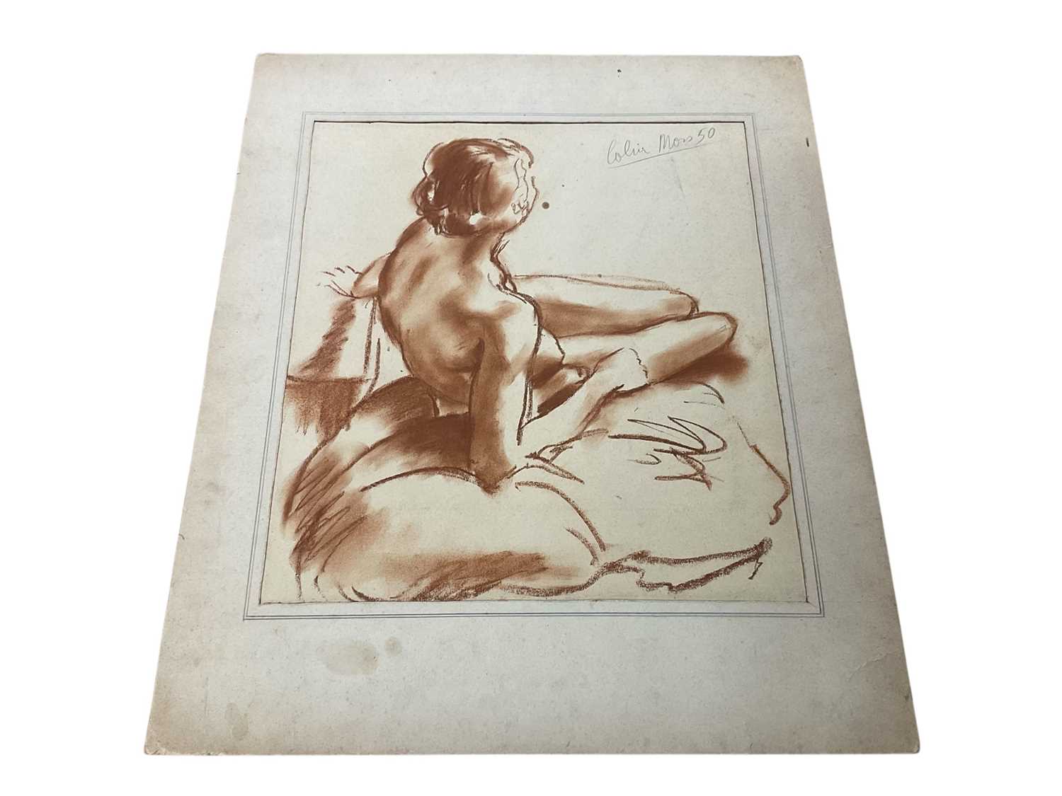 Lot 63 - Colin Moss (1914-2005) collection of five works on paper, various sizes and media