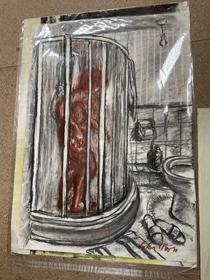 Lot 63 - Colin Moss (1914-2005) collection of five works on paper, various sizes and media