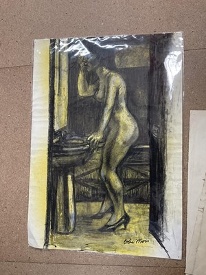 Lot 63 - Colin Moss (1914-2005) collection of five works on paper, various sizes and media