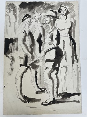 Lot 68 - Colin Moss (1914-2005) collection of five works on paper, various sizes and media