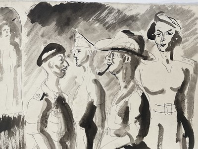 Lot 68 - Colin Moss (1914-2005) collection of five works on paper, various sizes and media