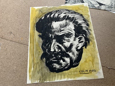 Lot 70 - Colin Moss (1914-2005) collection of seven works on paper, various sizes and media