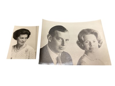 Lot 81 - H.R.H. The Princess Alexandra, six fine 1960s/70s black and white portrait photographs by Cecil Beaton