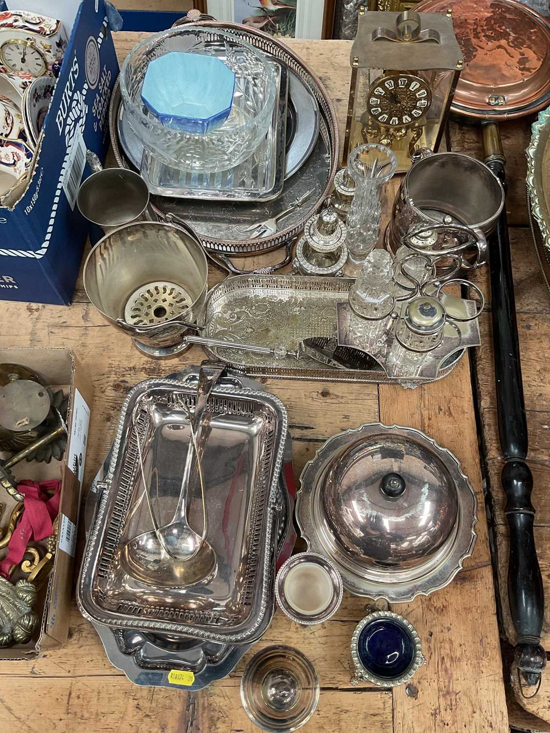 Lot 29 - Group of silver plate etc