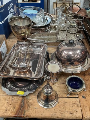 Lot 29 - Group of silver plate etc