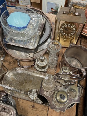 Lot 29 - Group of silver plate etc