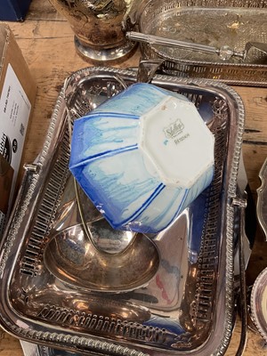 Lot 29 - Group of silver plate etc
