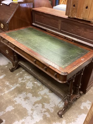 Lot 1388 - Good quality early Victorian mahogany library table