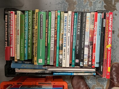 Lot 53 - Two boxes of railway related books