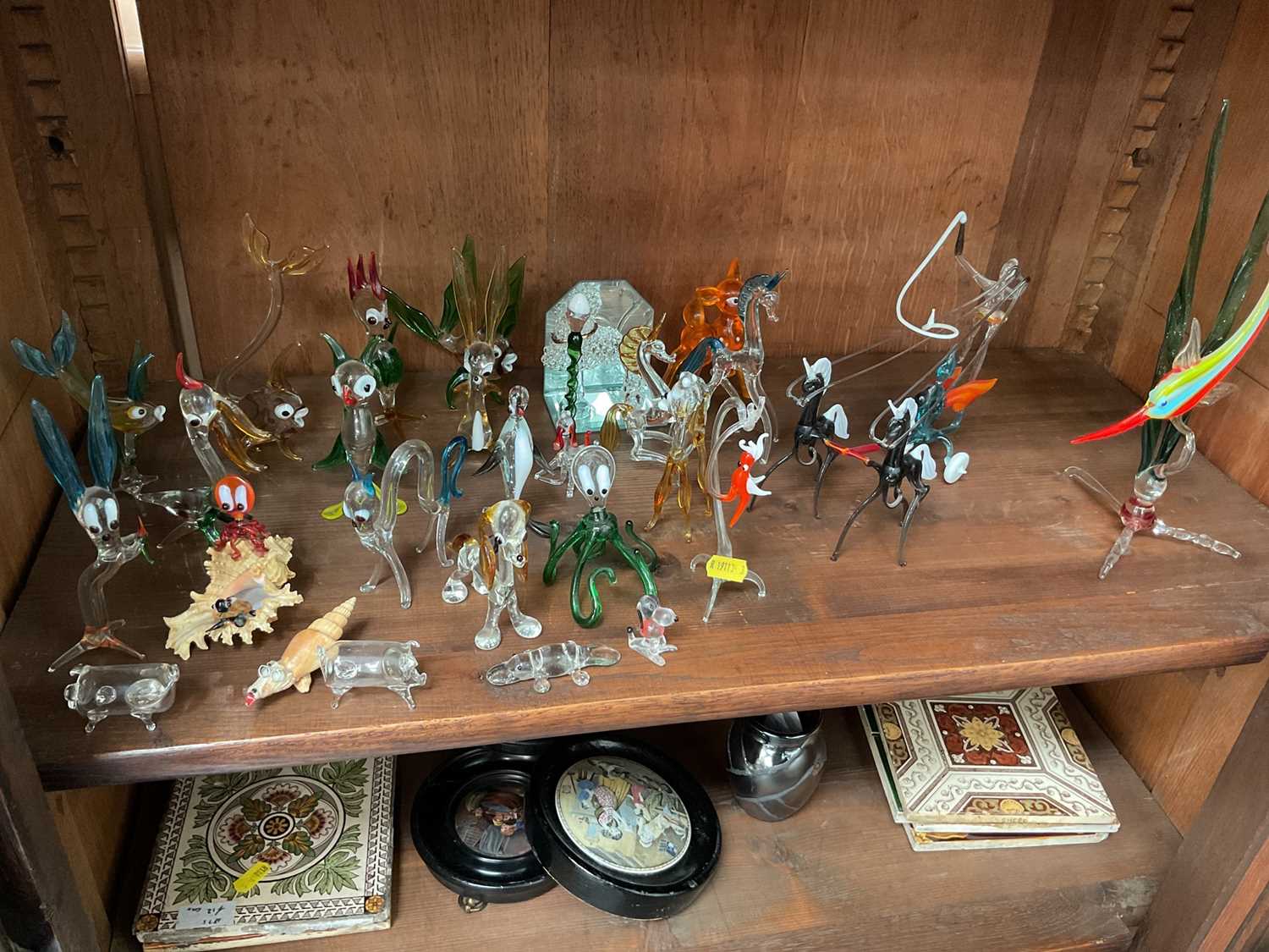 Lot 88 - Group of Murano glass animals
