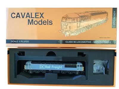 Lot 1806 - Cavalex Models OO Gauge DC Rail Freight Class 56 Diesel Locomotive (Series 3 and 4) 56091, boxed (1)