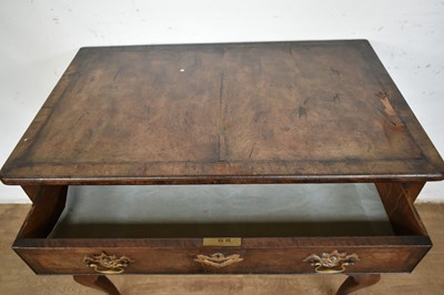 Lot 1291 - 18th century style walnut lowboy