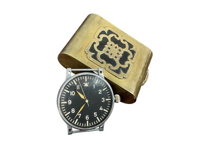 Lot 749 - Rare Second World War Nazi Luftwaffe Navigators B- Uhr Type A wristwatch