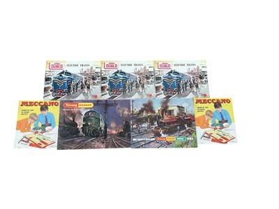 Lot 1454 - Quantity of 00 gauge train catalogues - Hornby Dublo, Tri-ang Hornby, Meccano