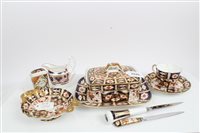 Lot 2040 - Selection of Royal Crown Derby Imari items -...