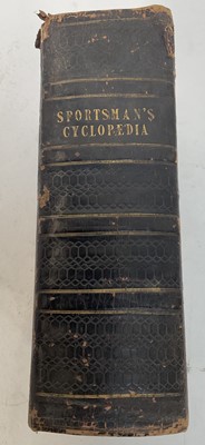 Lot 951 - One volume, The Sportsman's Cyclopaedia, T. B. Johnson, 1848, many engraved plates, full leather bound