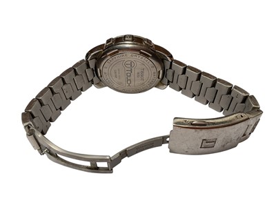 Lot 80 - Tissot T-Touch stainless steel quartz wristwatch. Boxed with booklets