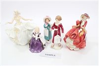 Lot 2067 - Royal Worcester figure - The Parakeet, four...