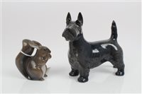 Lot 2069 - Royal Copenhagen model of a Scottie dog,...