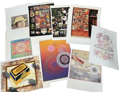 Lot 5149 - *Richard Drew, known as Zacron (British, 1943-2012) collection of prints, mostly signed, 11 prints and several duplicates, 15 in total, the largest 36cm x 27cm, all loose (15)