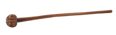 Lot 661 - Antique club, by repute brought back from New Zealand by the vendor's grandfather in 1923