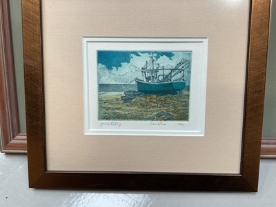 Lot 5041 - Group of pictures and prints, including a pair of prints by Donald Maxwell, watercolours of local interest, etc